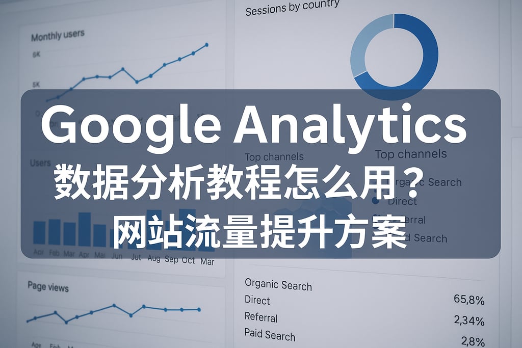 Google Analytics数据分析教程怎么用？网站流量提升方案